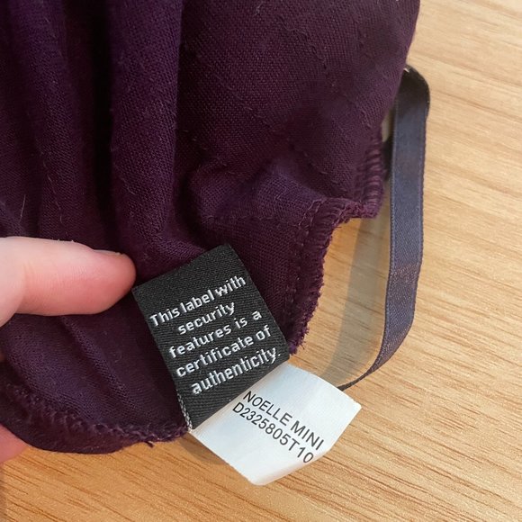 DVF Purple Noelle Dress - Picture 9 of 10